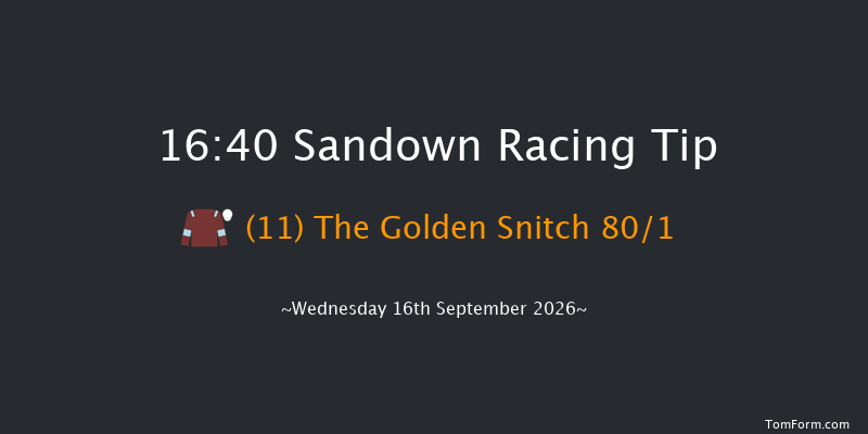 Sandown 16-40 (Class 4) 9f Fri 11th Sep 2026