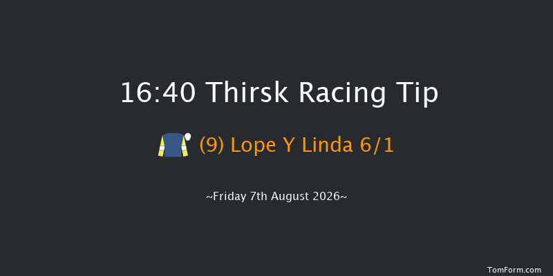 Thirsk 16-40 (Class 6) 6f Sat 1st Aug 2026