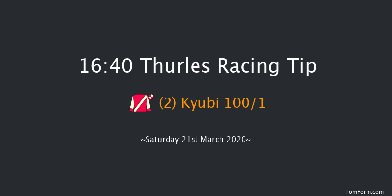 www.thurlesraces.ie (Pro/Am) Flat Race Thurles 16:40 NH Flat Race 16f Thu 5th Mar 2020