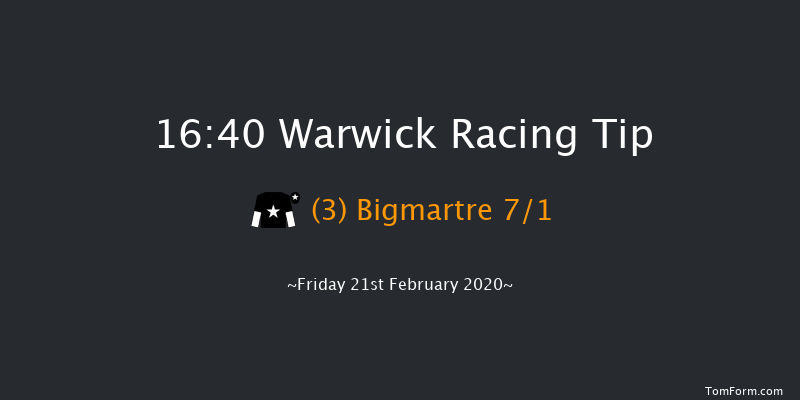 Feldon Dunsmore Budbrooke Handicap Chase Warwick 16:40 Handicap Chase (Class 2) 20f Sat 8th Feb 2020