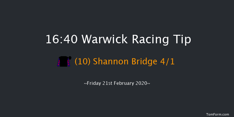 Feldon Dunsmore Budbrooke Handicap Chase Warwick 16:40 Handicap Chase (Class 2) 20f Sat 8th Feb 2020