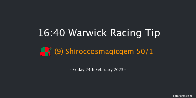 Warwick 16:40 NH Flat Race (Class 5) 16f Sat 11th Feb 2023
