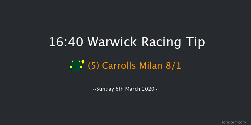 Warwickshire & Northamptonshire Air Ambulance Handicap Hurdle Warwick 16:40 Handicap Hurdle (Class 3) 26f Fri 21st Feb 2020