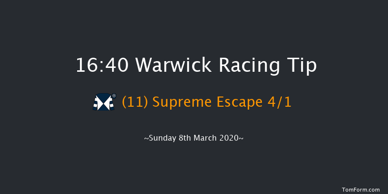 Warwickshire & Northamptonshire Air Ambulance Handicap Hurdle Warwick 16:40 Handicap Hurdle (Class 3) 26f Fri 21st Feb 2020