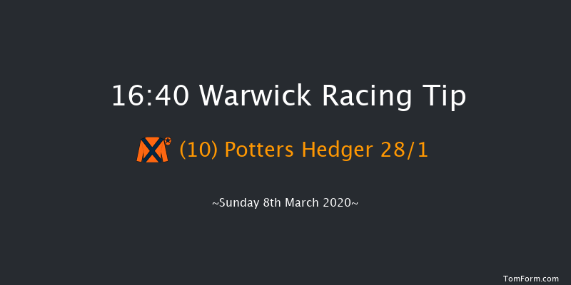 Warwickshire & Northamptonshire Air Ambulance Handicap Hurdle Warwick 16:40 Handicap Hurdle (Class 3) 26f Fri 21st Feb 2020
