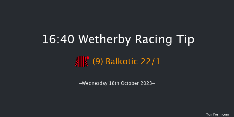 Wetherby 16:40 Handicap Hurdle (Class 4) 24f Tue 13th Jun 2023