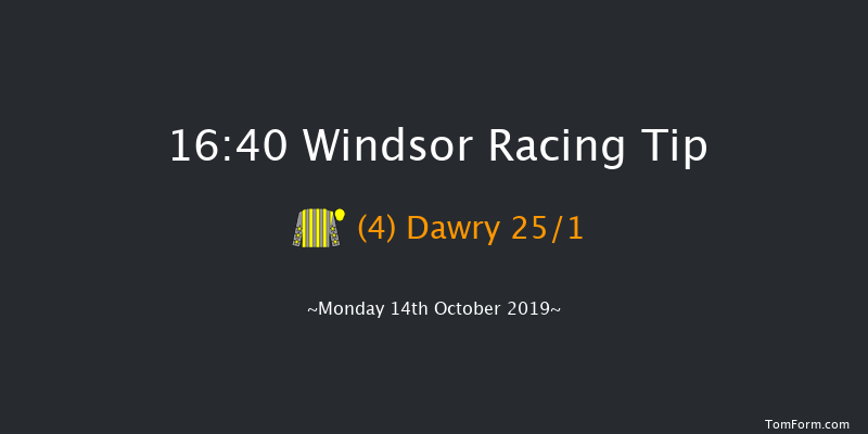 Windsor 16:40 Maiden (Class 5) 8f Mon 7th Oct 2019