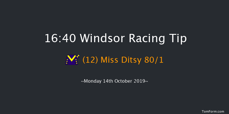 Windsor 16:40 Maiden (Class 5) 8f Mon 7th Oct 2019