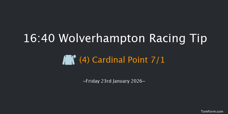 Wolverhampton 16-40 (Class 5) 12f Mon 19th Jan 2026