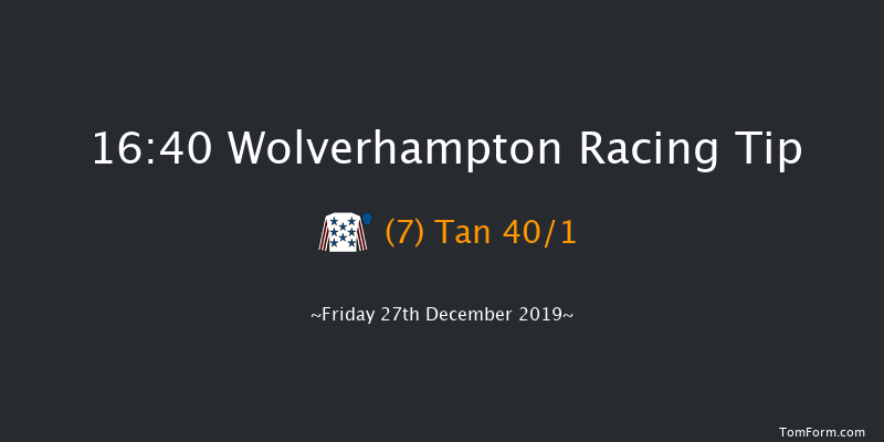 Wolverhampton 16:40 Handicap (Class 6) 5f Thu 26th Dec 2019