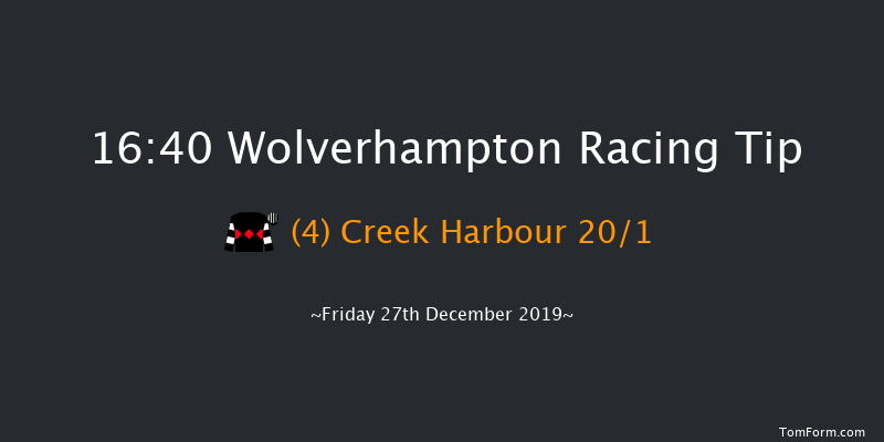Wolverhampton 16:40 Handicap (Class 6) 5f Thu 26th Dec 2019
