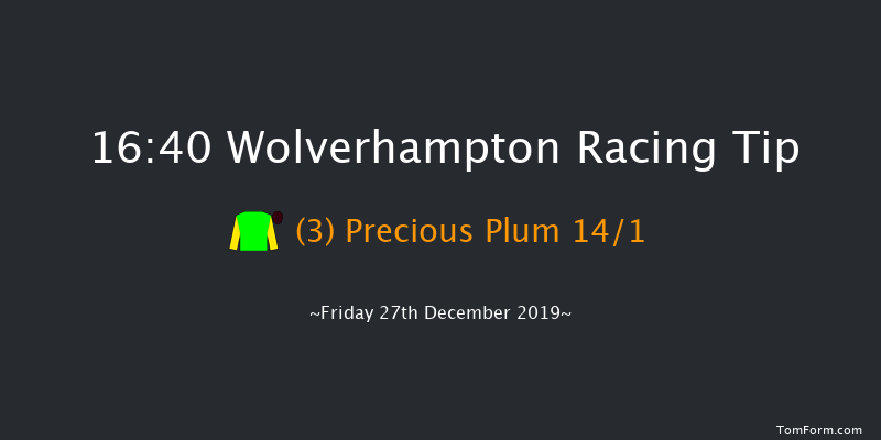 Wolverhampton 16:40 Handicap (Class 6) 5f Thu 26th Dec 2019