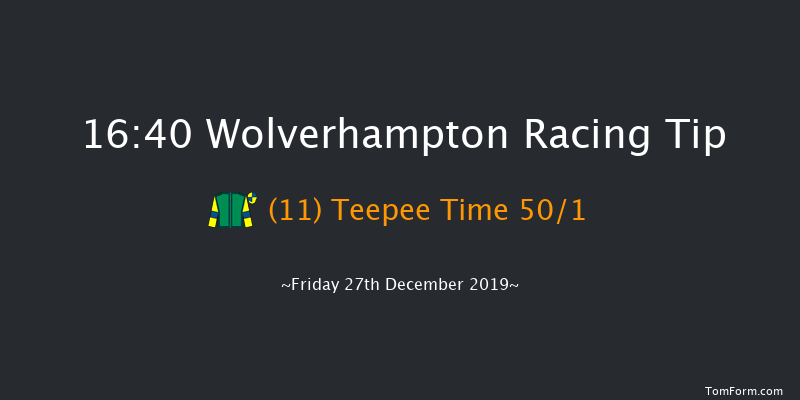 Wolverhampton 16:40 Handicap (Class 6) 5f Thu 26th Dec 2019
