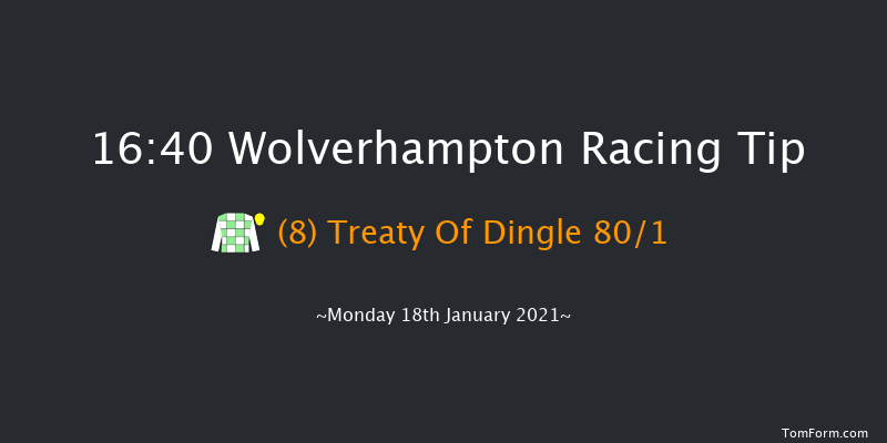 Bombardier British Hopped Amber Beer Claiming Stakes Wolverhampton 16:40 Claimer (Class 6) 7f Mon 11th Jan 2021
