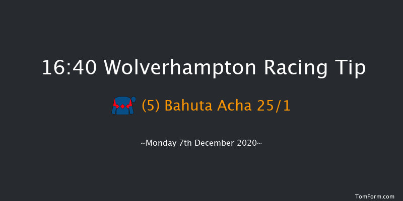 Betway Live Casino Handicap Wolverhampton 16:40 Handicap (Class 5) 5f Sat 5th Dec 2020