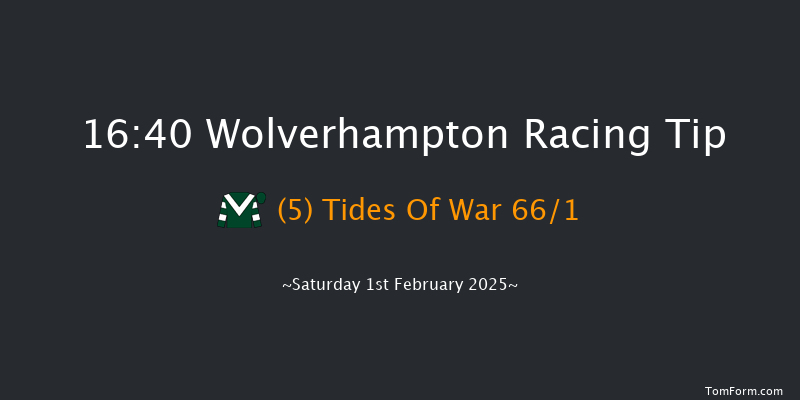Wolverhampton  16:40 Handicap (Class 3) 10f Tue 28th Jan 2025