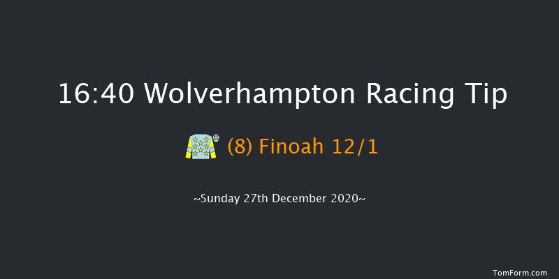 Betway Handicap Wolverhampton 16:40 Handicap (Class 4) 9.5f Sat 26th Dec 2020