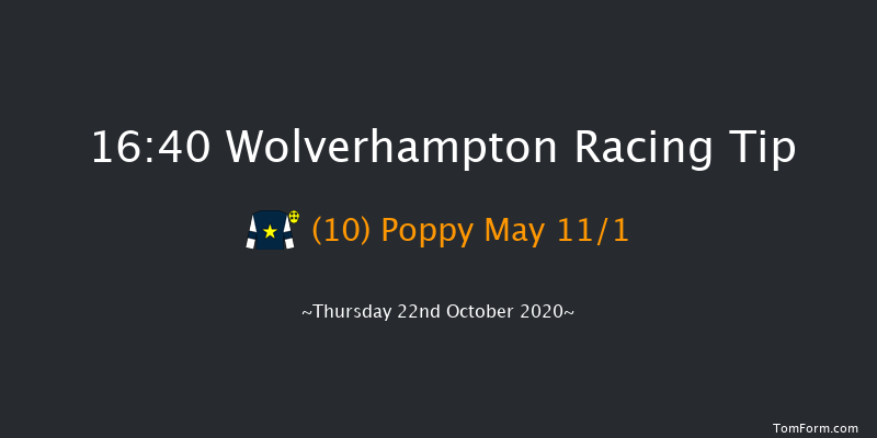 Bombardier Handicap (Div 1) Wolverhampton 16:40 Handicap (Class 6) 7f Mon 19th Oct 2020