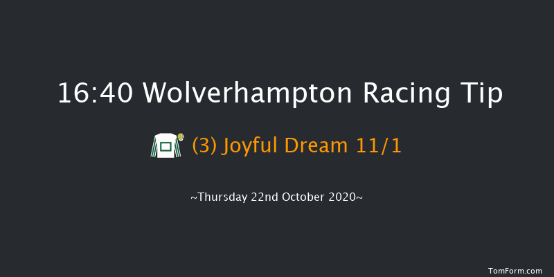Bombardier Handicap (Div 1) Wolverhampton 16:40 Handicap (Class 6) 7f Mon 19th Oct 2020