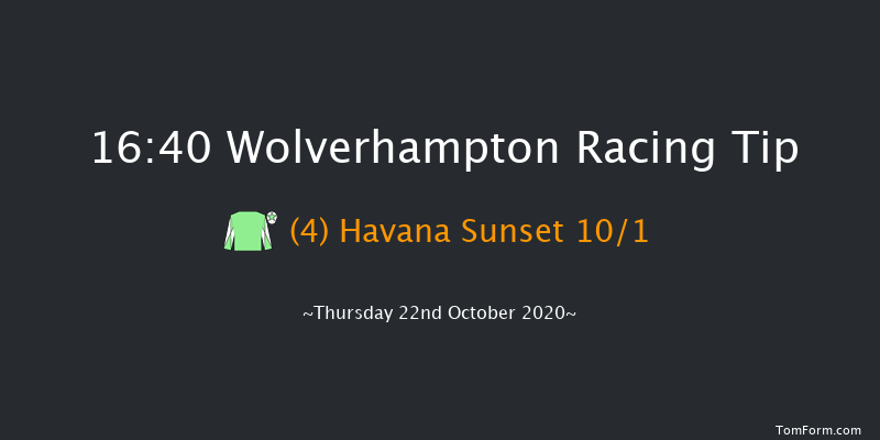 Bombardier Handicap (Div 1) Wolverhampton 16:40 Handicap (Class 6) 7f Mon 19th Oct 2020