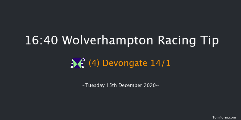 Betway Selling Stakes Wolverhampton 16:40 Seller (Class 6) 16f Sat 12th Dec 2020