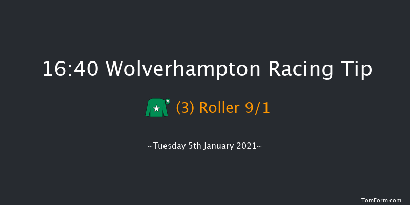 Bombardier 'March To Your Own Drum' Handicap Wolverhampton 16:40 Handicap (Class 5) 8.5f Mon 4th Jan 2021