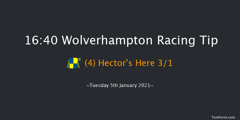 Bombardier 'March To Your Own Drum' Handicap Wolverhampton 16:40 Handicap (Class 5) 8.5f Mon 4th Jan 2021