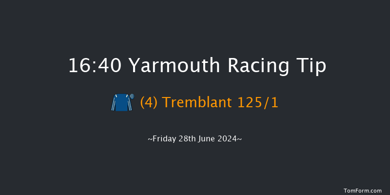 Yarmouth  16:40 Handicap (Class 5) 6f Thu 13th Jun 2024