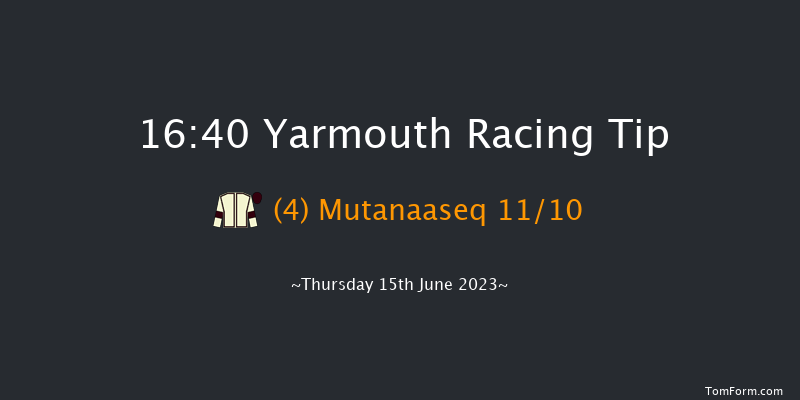 Yarmouth 16:40 Handicap (Class 6) 7f Wed 14th Jun 2023