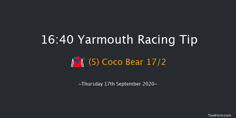 Ken Lindsay Memorial Nursery Yarmouth 16:40 Handicap (Class 4) 6f Wed 16th Sep 2020