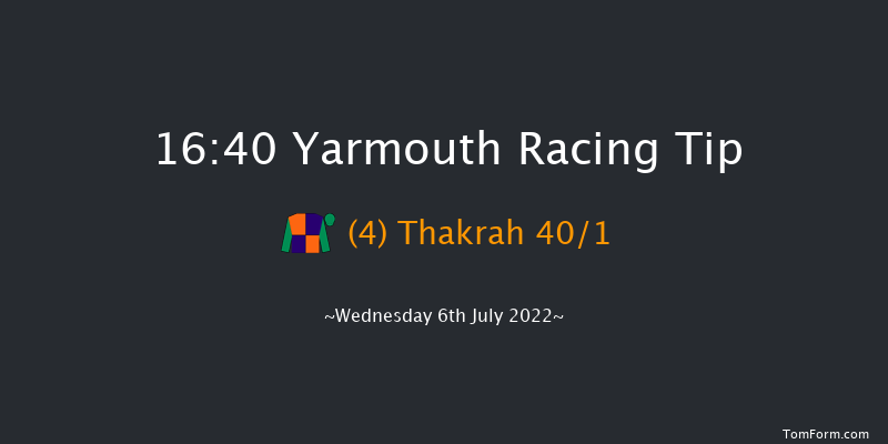 Yarmouth 16:40 Handicap (Class 5) 5f Thu 30th Jun 2022