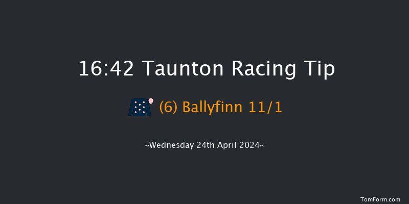 Taunton  16:42 Maiden Hurdle (Class
4) 19f Thu 11th Apr 2024
