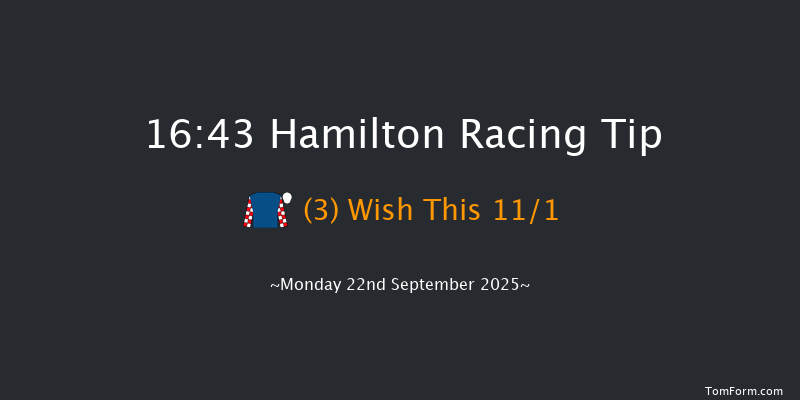 Hamilton 16-43 (Class 5) 6f Sun 21st Sep 2025