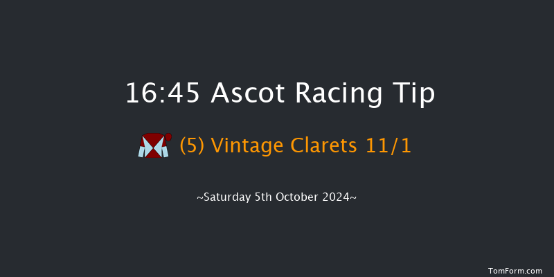 Ascot  16:45 Handicap (Class 2) 5f Fri 4th Oct 2024