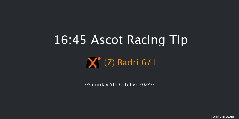 Ascot  16:45 Handicap (Class 2) 5f Fri 4th Oct 2024
