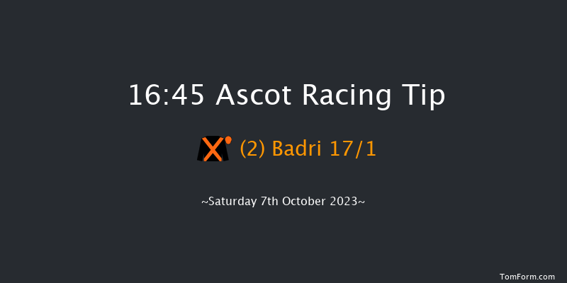 Ascot 16:45 Handicap (Class 2) 5f Fri 6th Oct 2023
