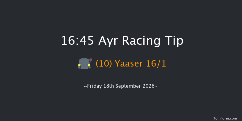 Ayr 16-45 (Class 5) 8f Thu 17th Sep 2026