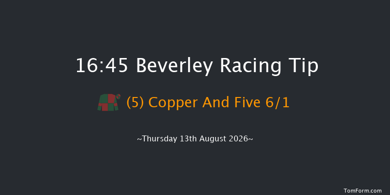 Beverley 16-45 (Class 6) 8f Wed 12th Aug 2026