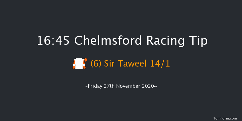 Racing Welfare Novice Stakes Chelmsford 16:45 Stakes (Class 5) 6f Thu 26th Nov 2020
