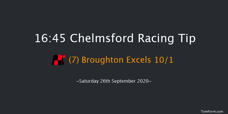 tote Placepot Your First Bet Handicap Chelmsford 16:45 Handicap (Class 6) 7f Sun 20th Sep 2020