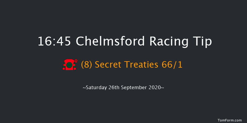 tote Placepot Your First Bet Handicap Chelmsford 16:45 Handicap (Class 6) 7f Sun 20th Sep 2020