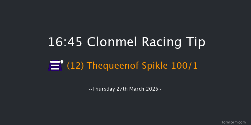 Clonmel  16:45 Maiden Hurdle 19f Thu 27th Feb 2025