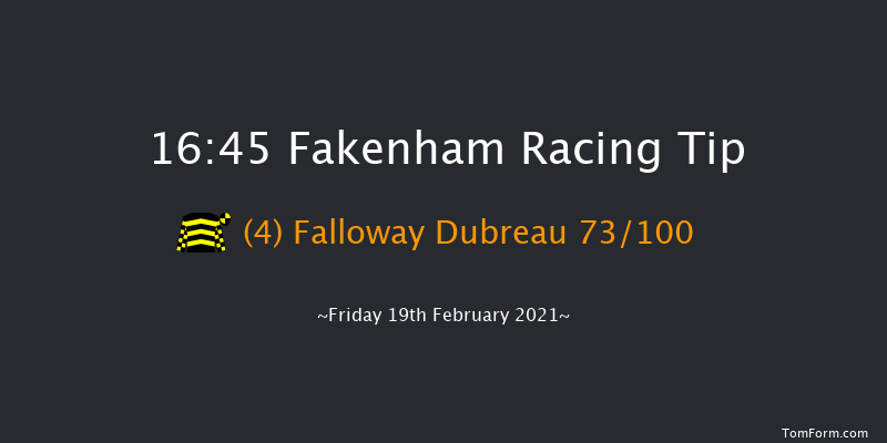 Fakenham Maiden Open NH Flat Race (GBB Race) Fakenham 16:45 NH Flat Race (Class 4) 16f Thu 28th Jan 2021