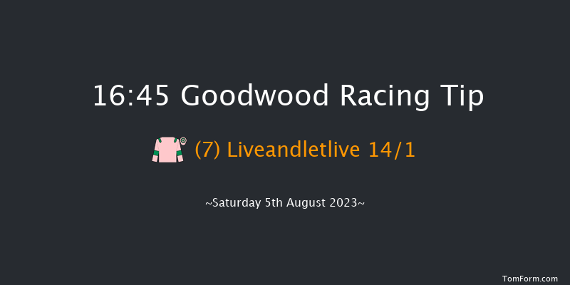 Goodwood 16:45 Maiden (Class 2) 7f Fri 4th Aug 2023