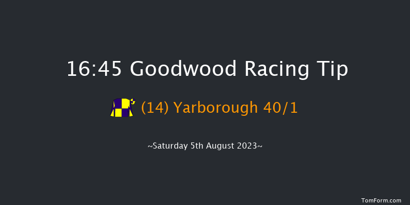 Goodwood 16:45 Maiden (Class 2) 7f Fri 4th Aug 2023