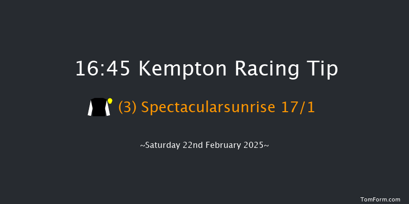 Kempton  16:45 NH Flat Race (Class 3) 16f Wed 19th Feb 2025