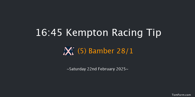 Kempton  16:45 NH Flat Race (Class 3) 16f Wed 19th Feb 2025