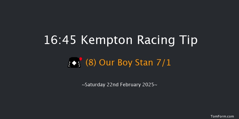 Kempton  16:45 NH Flat Race (Class 3) 16f Wed 19th Feb 2025