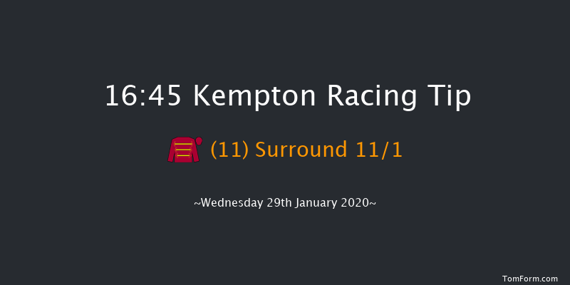 Kempton 16:45 Maiden (Class 5) 8f Sat 25th Jan 2020
