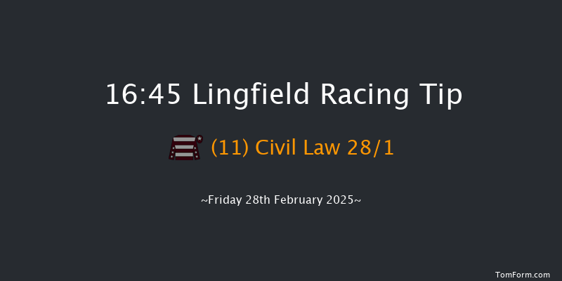 Lingfield  16:45 Handicap (Class 2) 10f Thu 20th Feb 2025